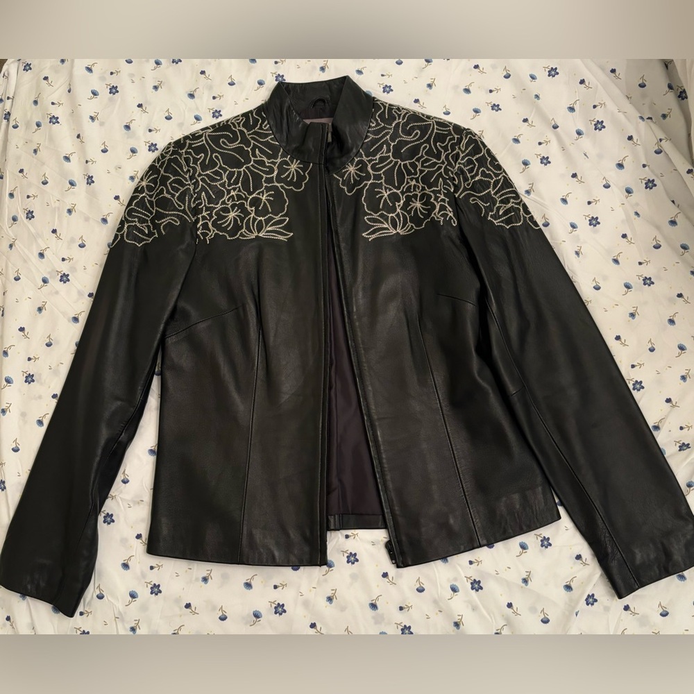 Vintage Kenar Leather Jacket